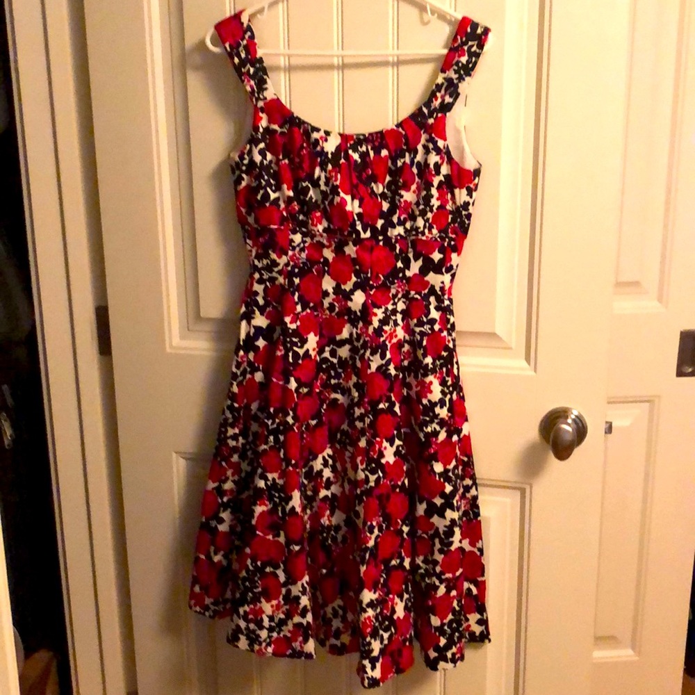 WHBM dress with skirt  lining . Size 4. Worn once.